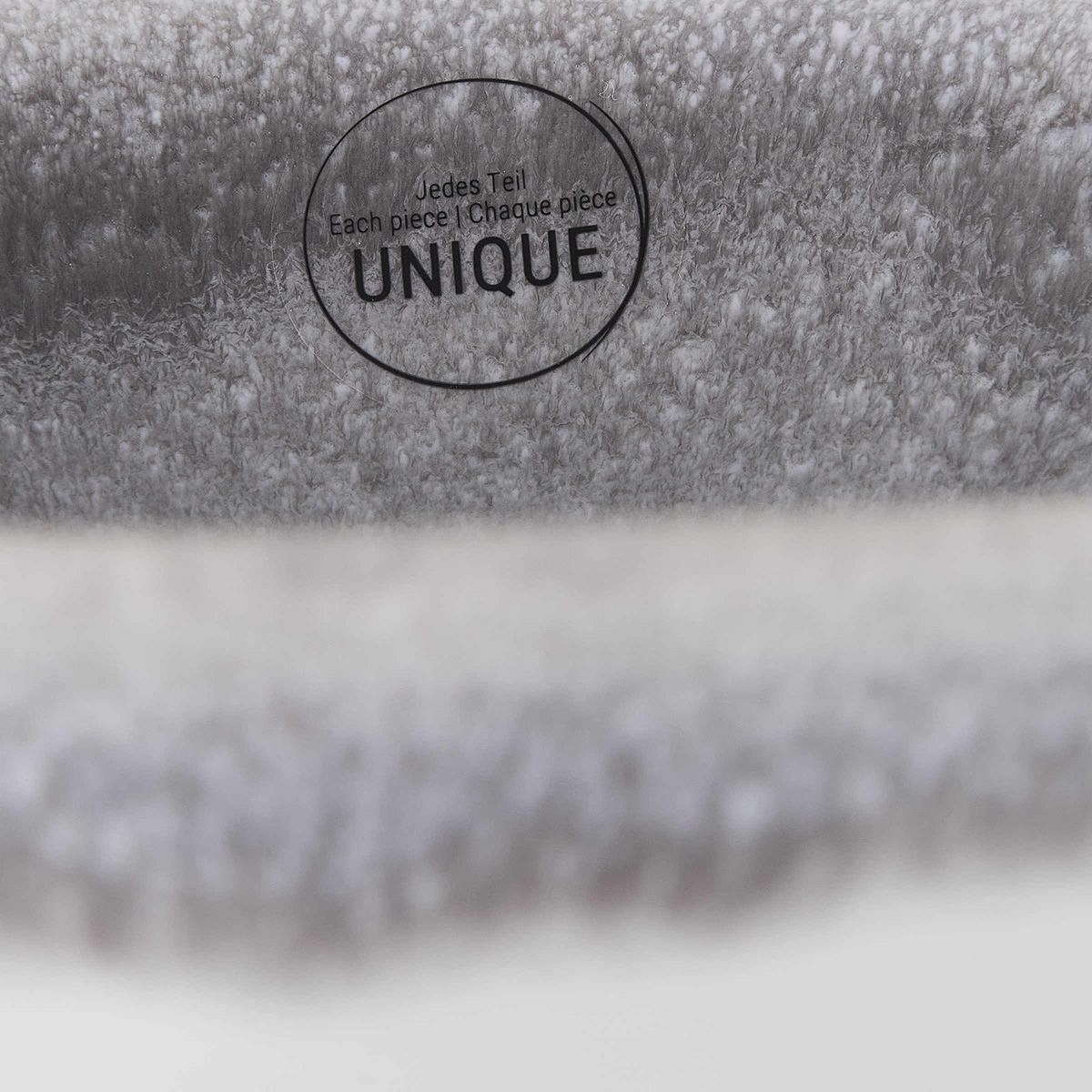 SCHALE Atlantis - Weiß/Grau, Keramik (19/19/6cm) - Butlers