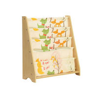 KINDERREGAL BÜCHERREGAL - Eukalyptusholzfarben, Holzwerkstoff (74/27/67cm) - Hansiro