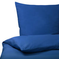 BETTWÄSCHE SET Harmonridge 155x220 cm - Blau, Textil (155/220cm) - Beliani