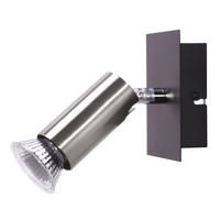 WANDLEUCHTE Metall Silber NUBIA - Silberfarben, Metall (10/9/15cm) - Brilliant