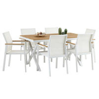 GARTENMÖBELSET WINDY - Beige, Metall - IDIMEX