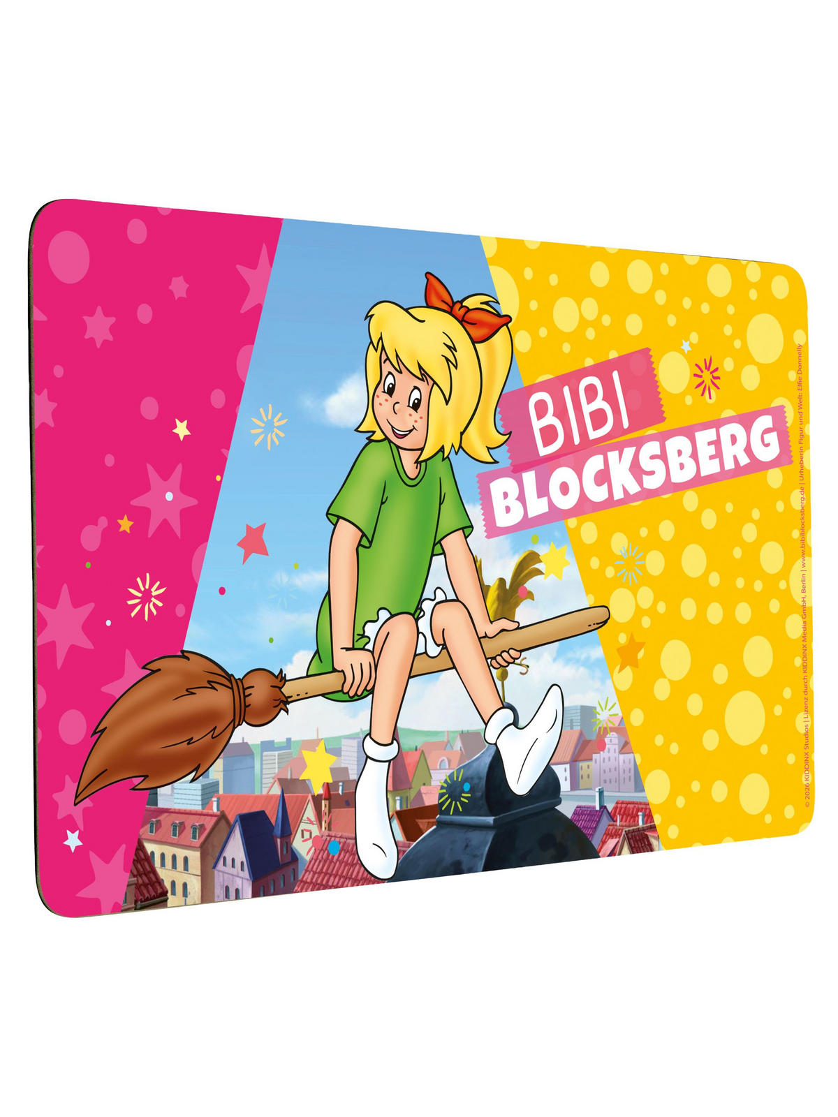 BRETTCHEN Bibi Blocksberg Bibi fliegt Mehrfarbig 14,5 x 23,5 cm - Multicolor, Kunststoff (14.5/23.5cm) - United Labels