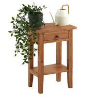 BEISTELLTISCH BOSSONS - Naturfarben, Holz (25/34/51cm) - IDIMEX