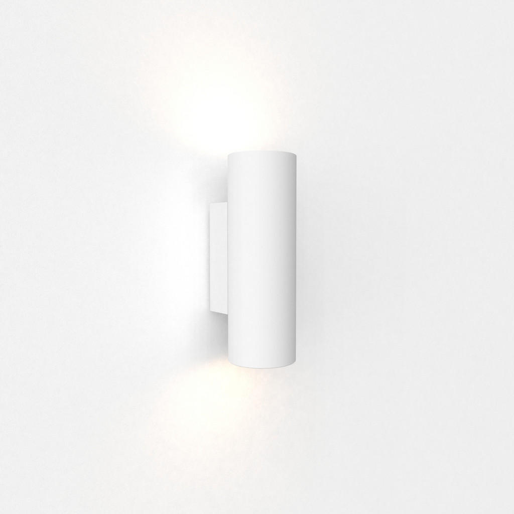Thumbnail - Lumicom Wandleuchte, Weiß, Metall, Zylindrisch,Zylindrisch, 6x18x6 cm, Lampen & Leuchten, Innenbeleuchtung, Wandleuchten