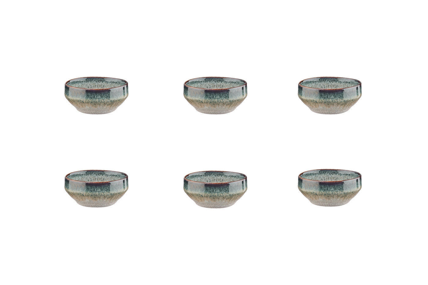 SCHALEN Genesis Ø8cm - 6er-Set - Erde - Grau, Keramik (8cm) - Björn