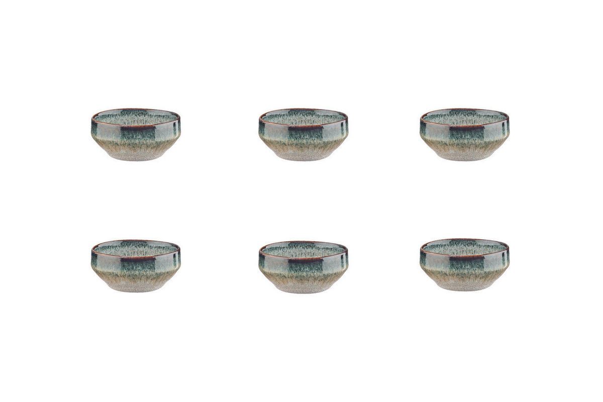 SCHALEN Genesis Ø8cm - 6er-Set - Erde - Grau, Keramik (8cm) - Björn