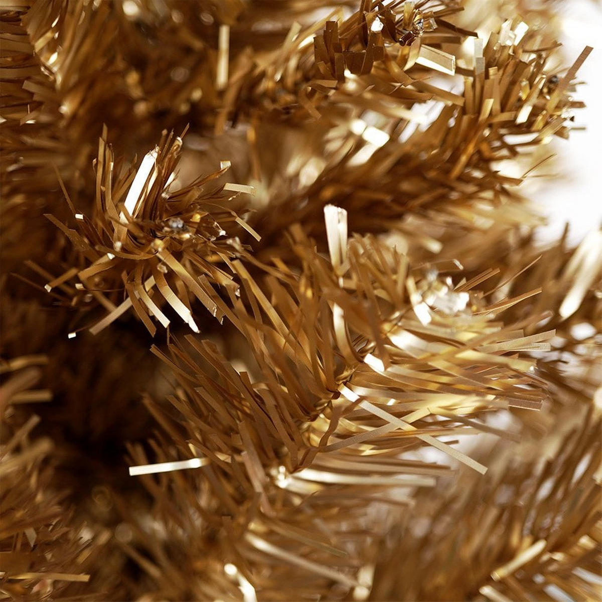 KÜNSTLICHER WEIHNACHTSBAUM glamour 60 cm Goldfarben - Goldfarben, Kunststoff (60cm) - Home Styling Collection