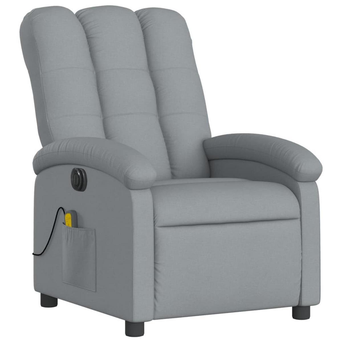 MASSAGESESSEL Loy - Hellgrau, Metall (70/101/93cm) - Nettlife