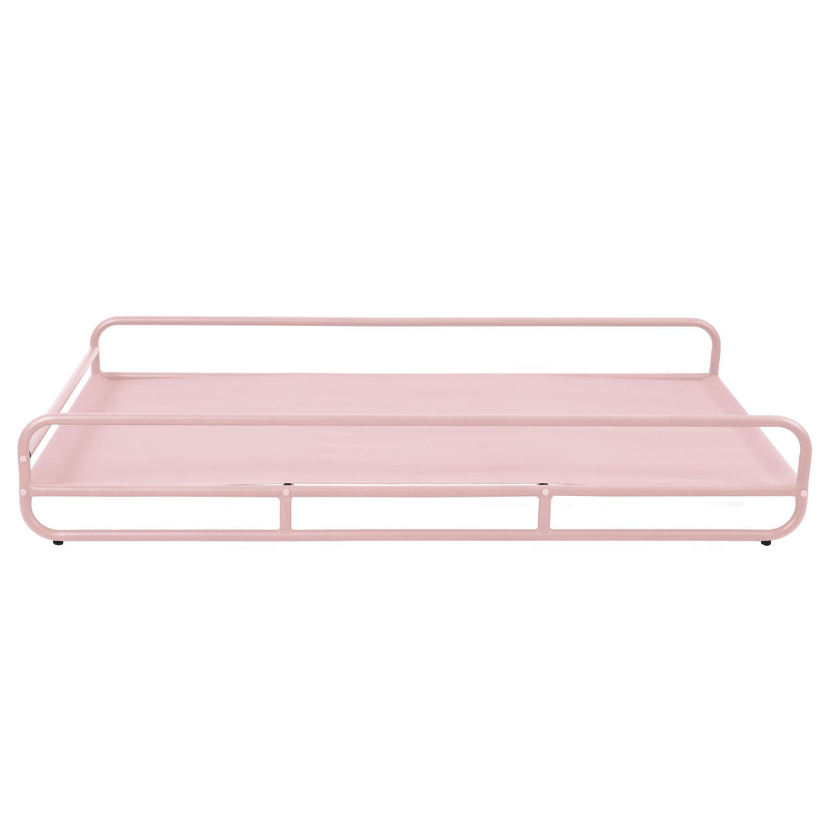 GESTELL für Chaiselongue, rosa - Pink, Metall (94/30/171cm) - Oviala