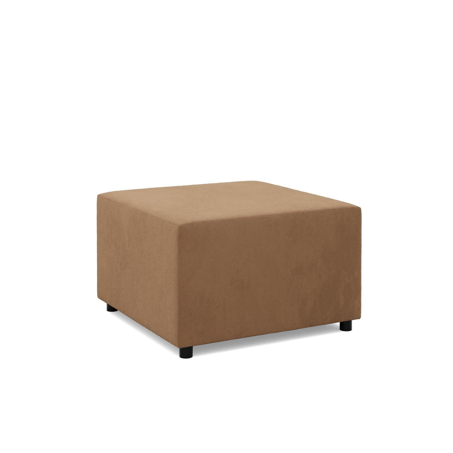SITZPOUF 70 X 70 NEO, Braun - Braun, Textil (71/40/71cm)