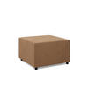 SITZPOUF 70 X 70 NEO, Braun - Braun, Textil (71/40/71cm)