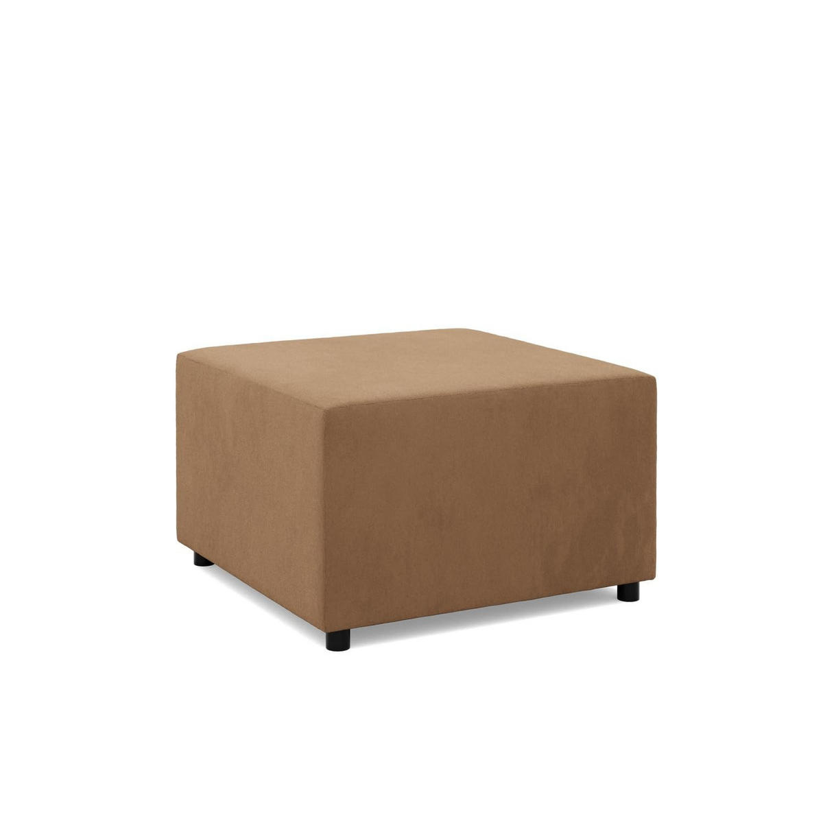 SITZPOUF 70 X 70 NEO, Braun - Braun, Textil (71/40/71cm)