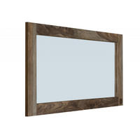 SPIEGEL Sheesham 130x3x70 grau geölt NATURE GREY #071 - Grau, Holz (130/70/3cm) - Massivmoebel24