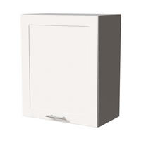 HÄNGESCHRANK Oslo W2/60 Grau / Weiß Matt 60 / 32,5 / 72cm - Weiß/Grau, Holz/Holzwerkstoff (60/72/32.5cm) - Feldmann-Wohnen