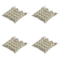 SITZKISSEN Rae - Grün - 46/46/8 cm - 4er-Set - Grün, Textil (46/8/46cm) - Madison