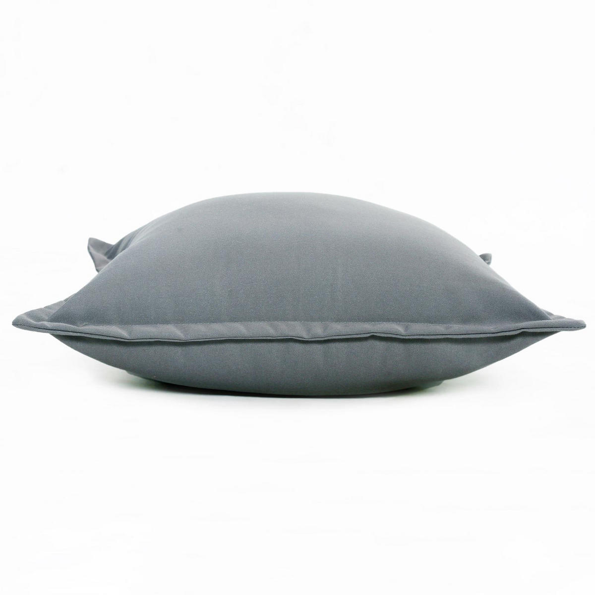 OUTDOOR-KISSEN 2er-Set grau 45/45 cm - Grau, Textil (45/45cm) - Homescapes