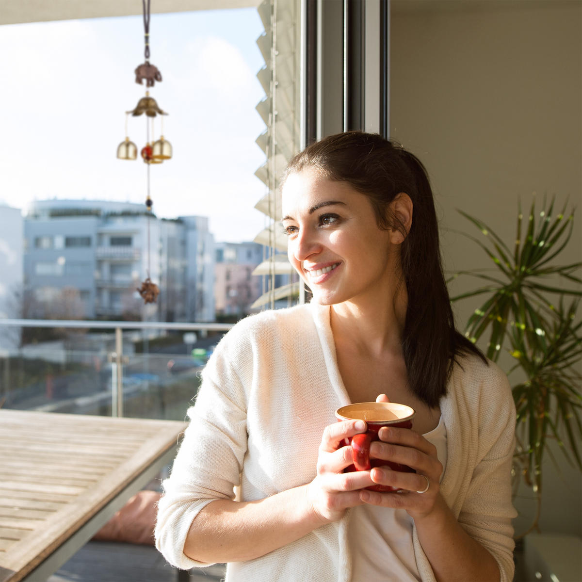 2XWINDSPIEL - Goldfarben, Kunststoff/Metall (7.5/7.5/45.5cm) - Relaxdays