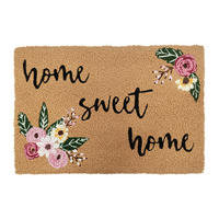 FUSSMATTE - Multicolor, Kunststoff/Textil (60/40cm) - Relaxdays