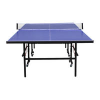 TISCHTENNIS im Freien - 274 cmcm x 152.5 cmcm - Harz - Blau - JORDIE - Blau, Kunststoff (274/152.5cm) - Vente-Unique