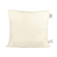 DAUNENKISSEN PublikSoft 50/50 cm - Beige/Creme, Naturmaterialien/Textil (50/50cm) - beties Heimtextil