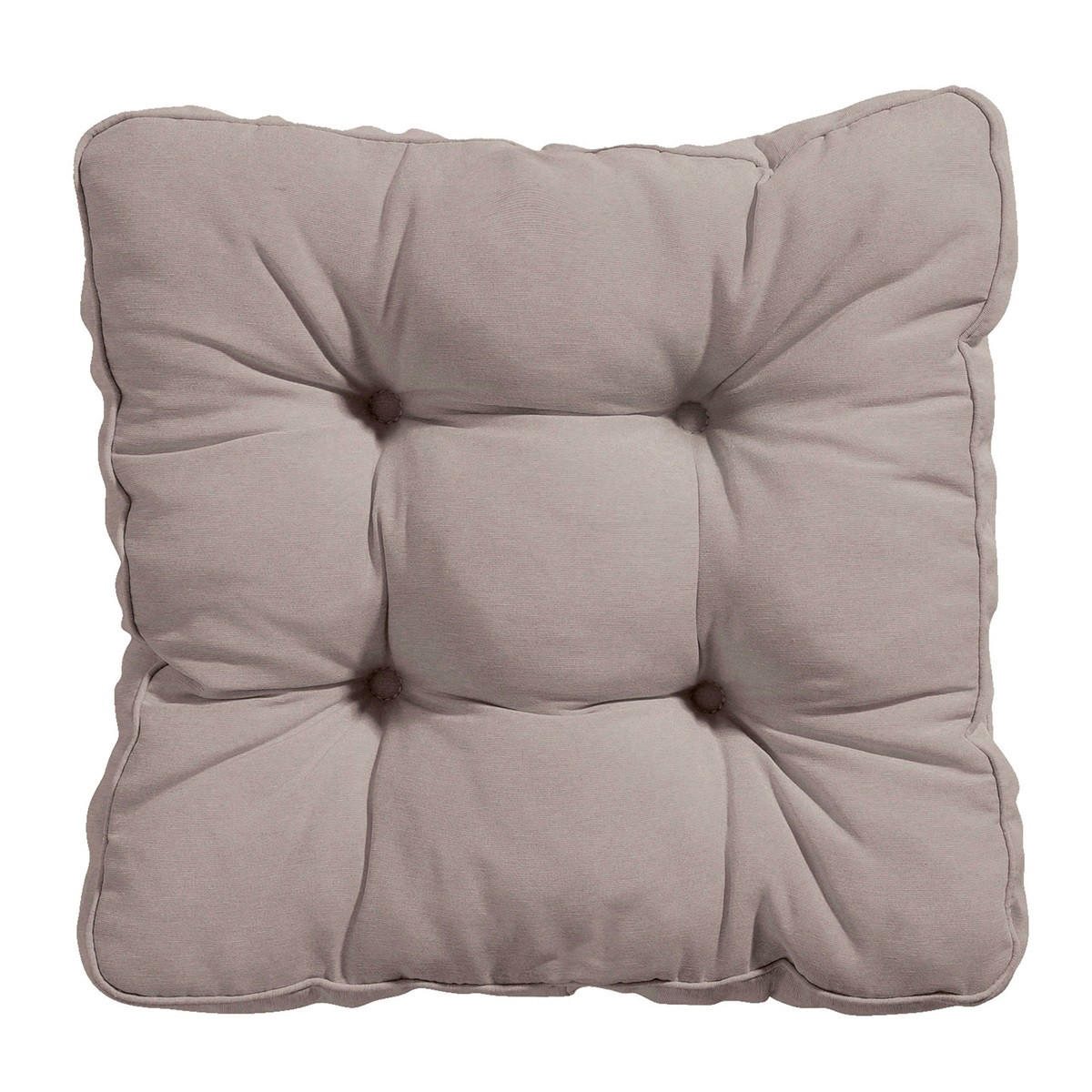 SITZKISSEN Panama 47/47 cm 4er-Set - Beige, Textil (47/8/47cm) - Madison