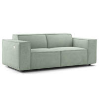 2-SITZER SOFA - Mintgrün, Textil (189/70/96cm) - home24