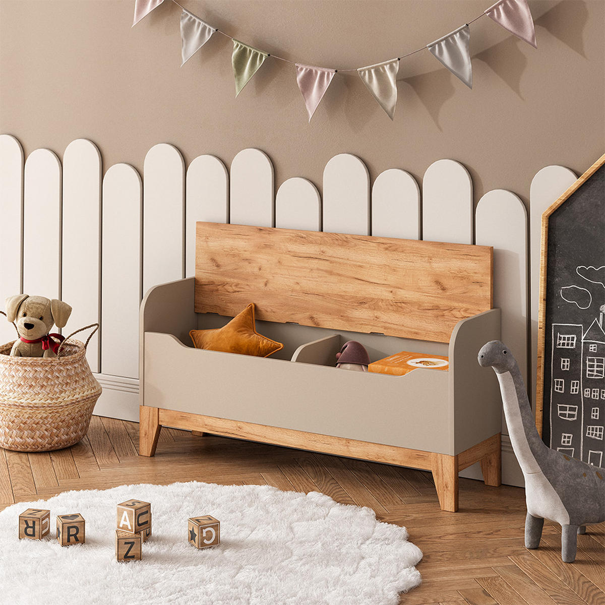 Kaschmir, Holzwerkstoff (107.2/30cm) - VitaliSpa