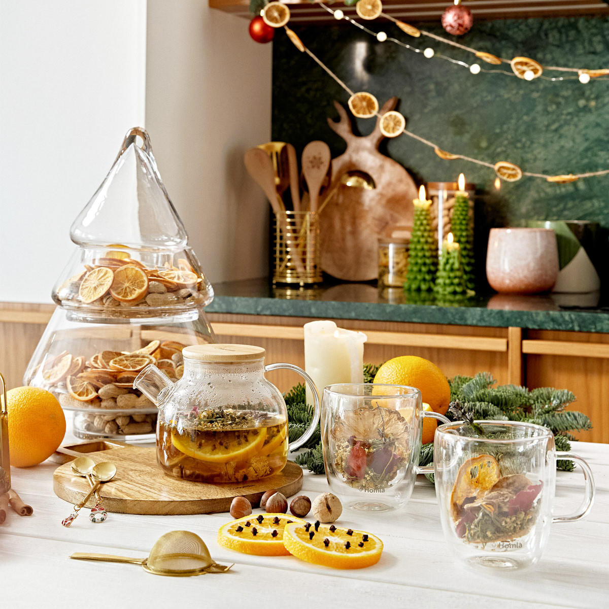 TEEKANNE Saffron 1 l - Transparent, Glas (1L) - Homla