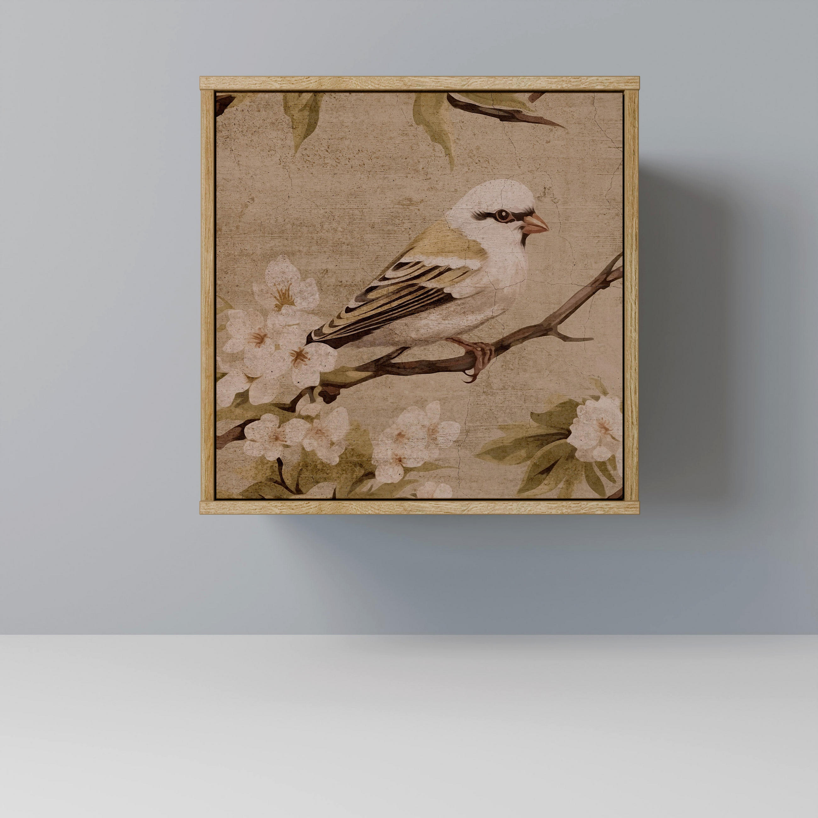 SpaceRebels Sideboard Eiche 57.5x57.5x42 cm