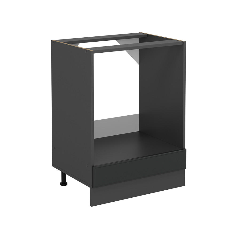 SPISKONVERTERINGSSKÅP R-Line Antracit hus på landet 60 cm utan bänkskiva Antracit, Antracit 81.6/60/46 cm