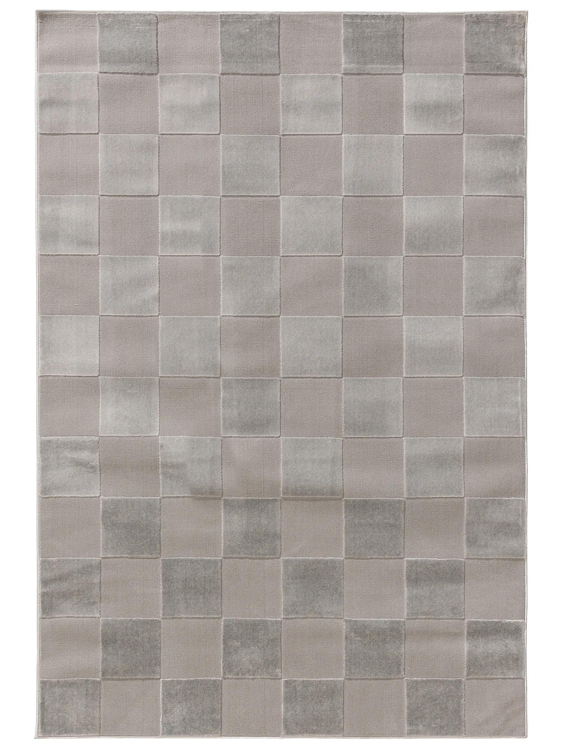 TEPPICH Claire Grau 280x380 cm - Grau, Kunststoff (280/380cm) - benuta