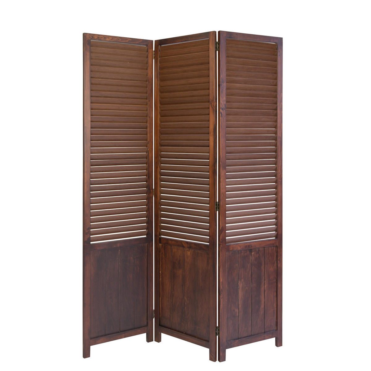 PARAVENT 120/170 cm Braun - Braun, Holz (120/170/2cm) - Homestyle4u