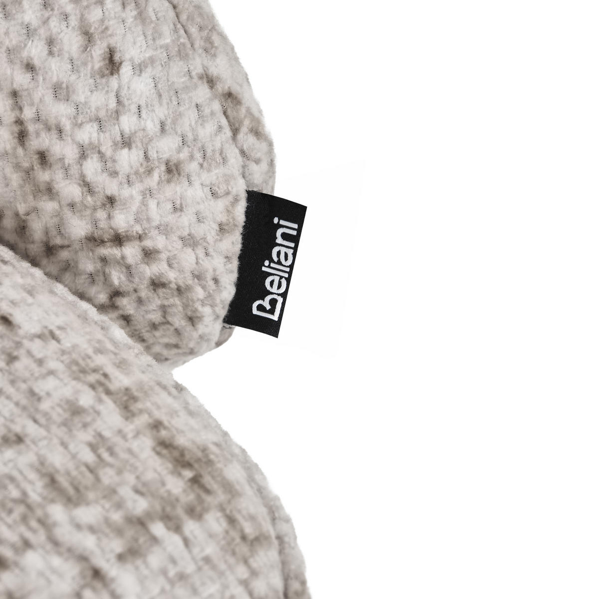 ESSZIMMERSTUHL drehbar Stoff Hellbeige Youngstown - Beige, Textil/Metall (59/78/63cm) - Beliani