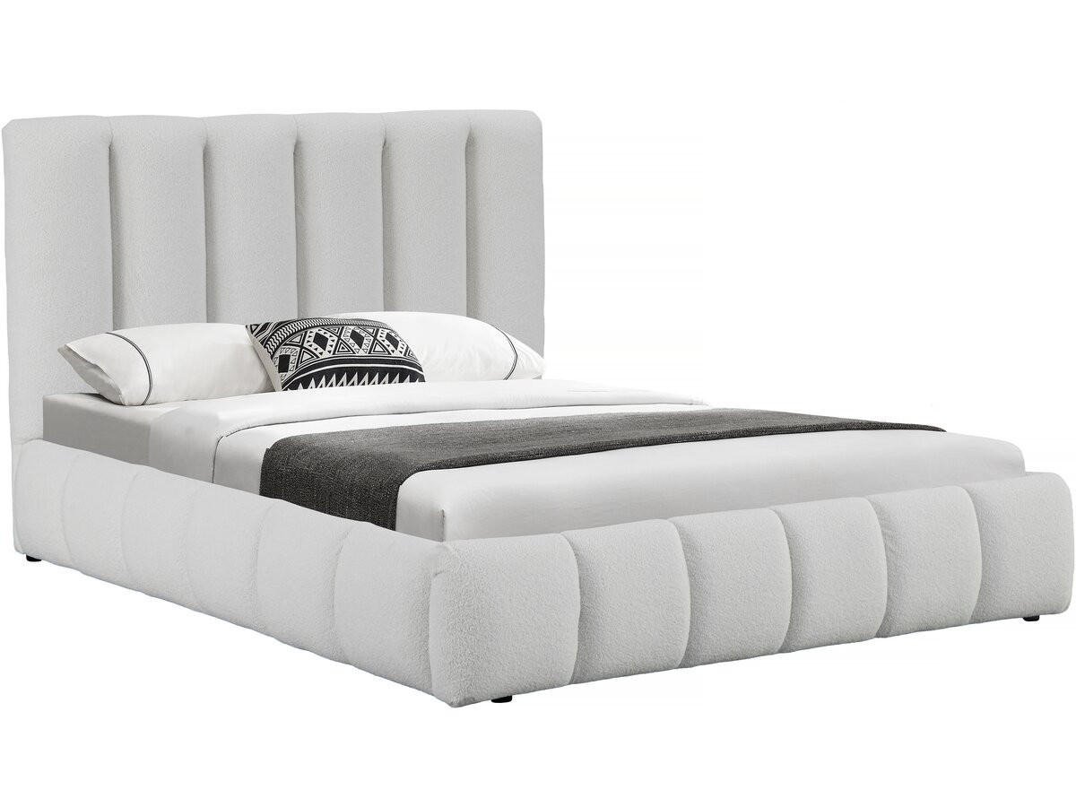 BETT annie weiss - Weiß, Textil (190/140cm) - Habitat Garten