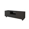 LOWBOARD KITO-S 140x50x41 cm - Schwarz - Schwarz, Holzwerkstoff (140/50/41cm) - ALTDECOR