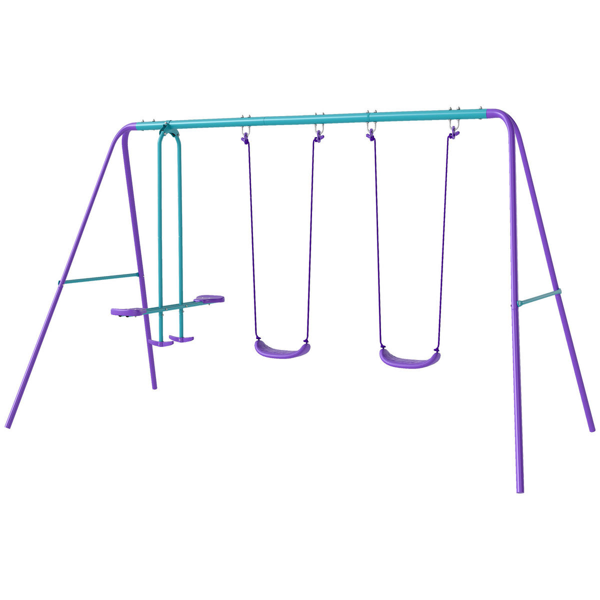 SCHAUKEL DE-17976 Violett - Lila, Metall (140/280cm) - ComfortXL