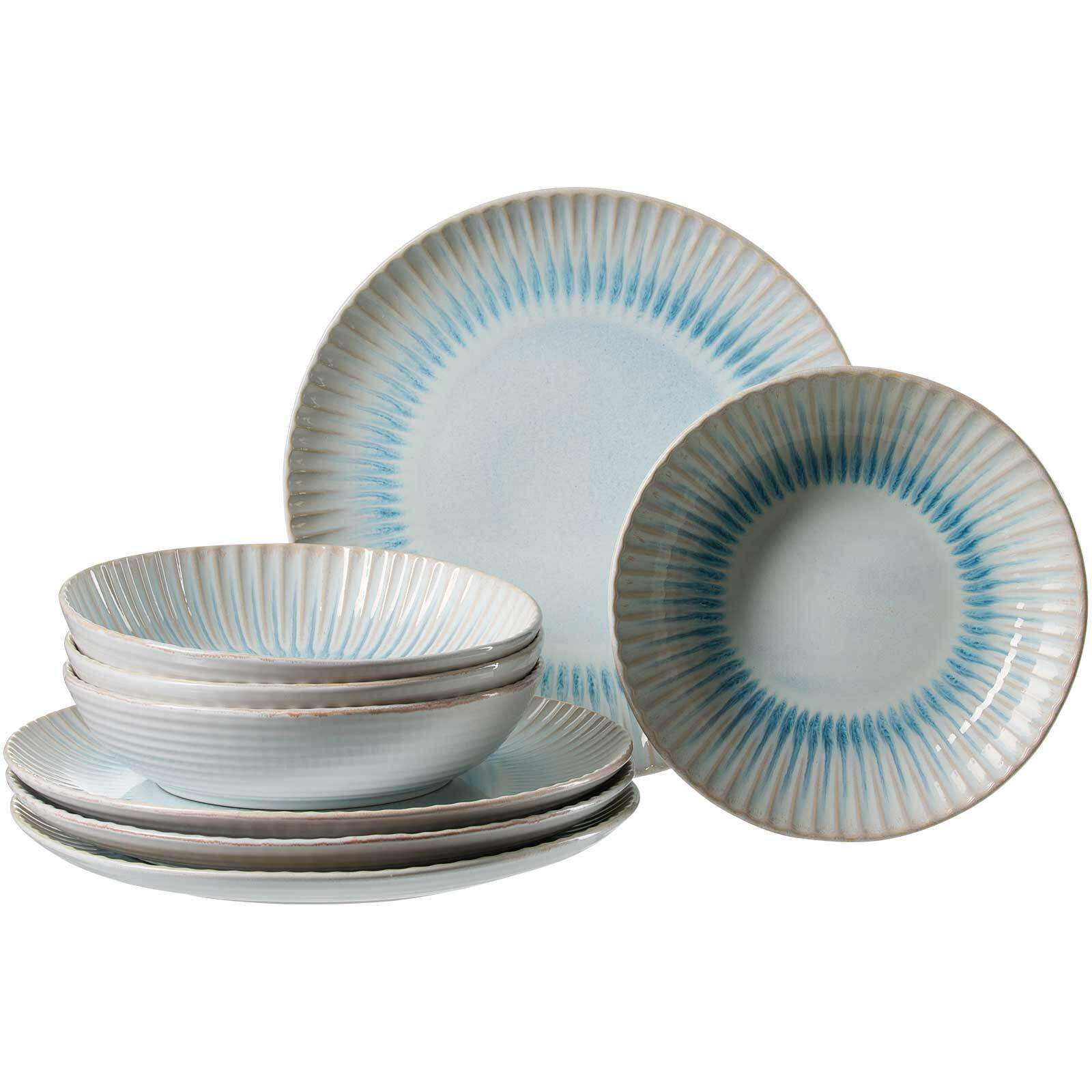 TAFELSERVICE Mira beige 8er Set - Beige, Keramik (20/28/28cm) - Ritzenhoff Breker