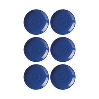 ESPRESSOUNTERTASSEN Doppio Indigo Blau ø 12 cm 6er Set - Blau, Keramik (12cm) - Ritzenhoff Breker