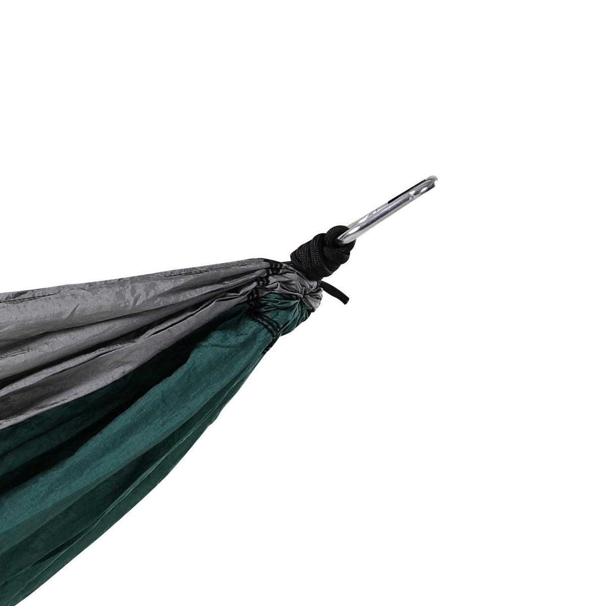 HÄNGEMATTE Camping Grün/Hellgrau - Grün, Textil (200/1/300cm) - SVITA
