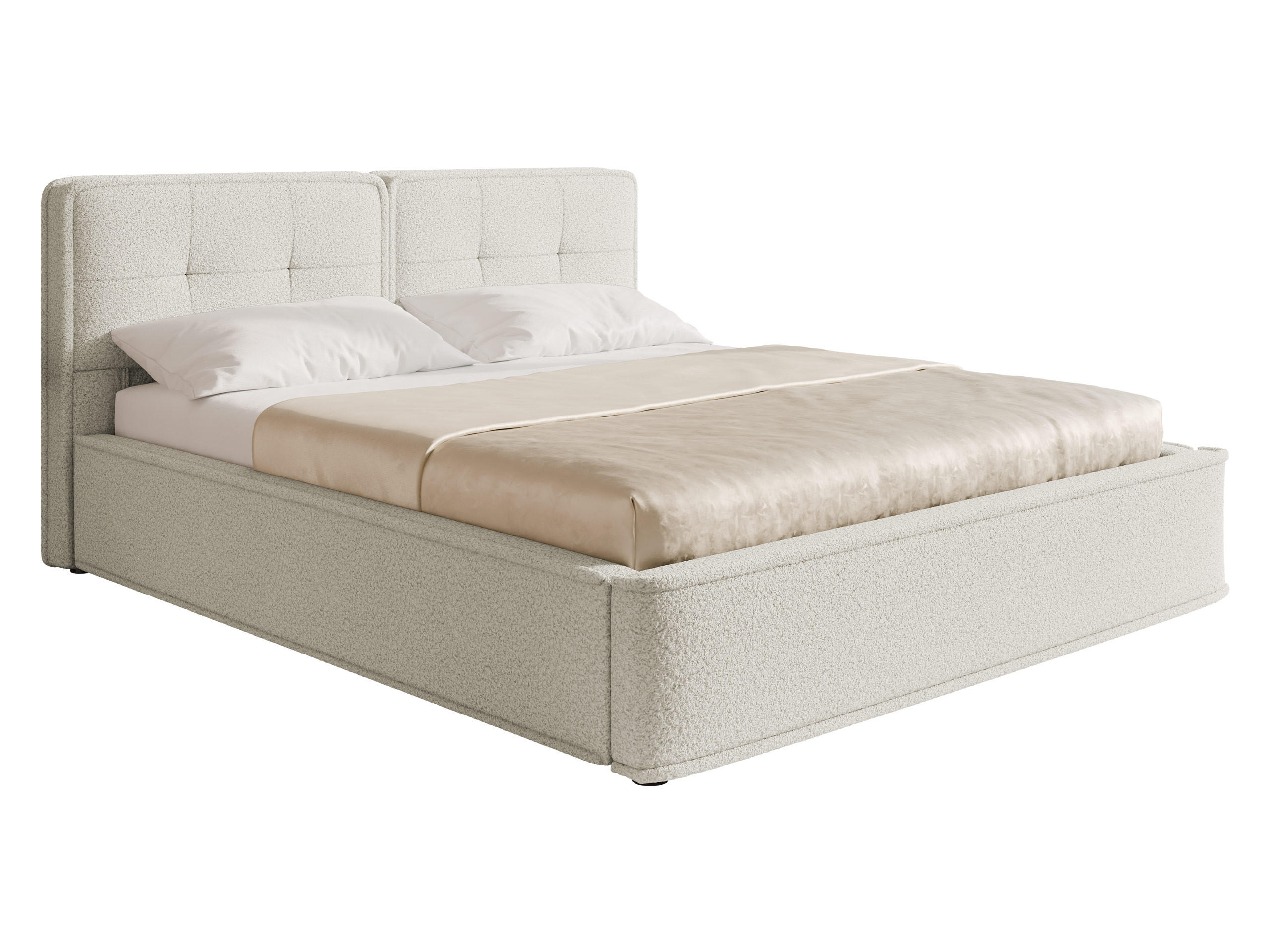 Mirjan24 Polsterbett Beige 160x200 cm