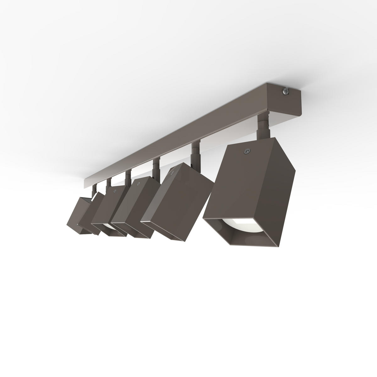 DECKENLEUCHTE - Graubraun, Metall (6/90/18cm) - Lumicom