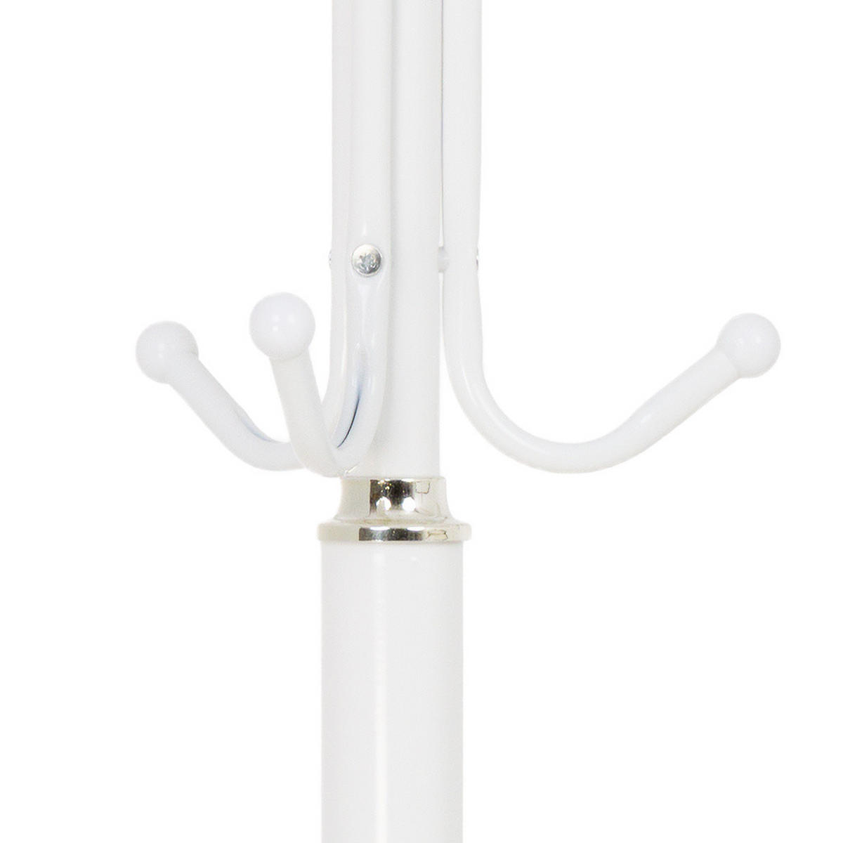 GARDEROBE aus metall - Weiß, Metall (36/176/36cm) - Wanderlust