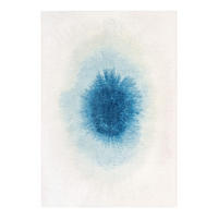 PREPROGA Drop Dream In Blue 170/240 cm - modra, umetna masa/tekstil (170/240cm) - Louis De Poortere