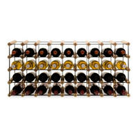 WEINREGAL Vinotega Mod Metal 42,5x92,5x24,5 cm 9x4 Flaschen Massives Kiefernholz Natur - Naturfarben, Holz (92.5/42.5/24.5cm) - PROREGAL