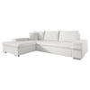 ECKSOFA Bangkok Mini Premium - Beige/Silberfarben, Holz/Textil (274/182cm) - MIRJAN24