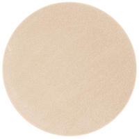 HOCHFLOR VELOURS TEPPICH COTTAGE RUND - Beige, Textil (133/133cm) - Snapstyle