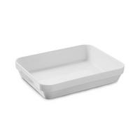 AUFLAUFFORM 34,5 x 26 x 6,5 cm weiss - Multicolor, Keramik (34.5/26/6.5cm) - Revol Porcelaine France