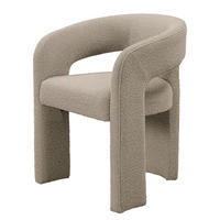 ARMLEHNENSTUHL - Taupe, Textil (64/75/60cm) - home24