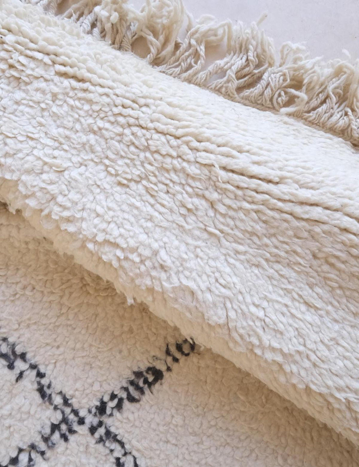 BERBERTEPPICH Wolle elegant 207x 283 cm - Weiß, Naturmaterialien (207/283cm) - AFK Living