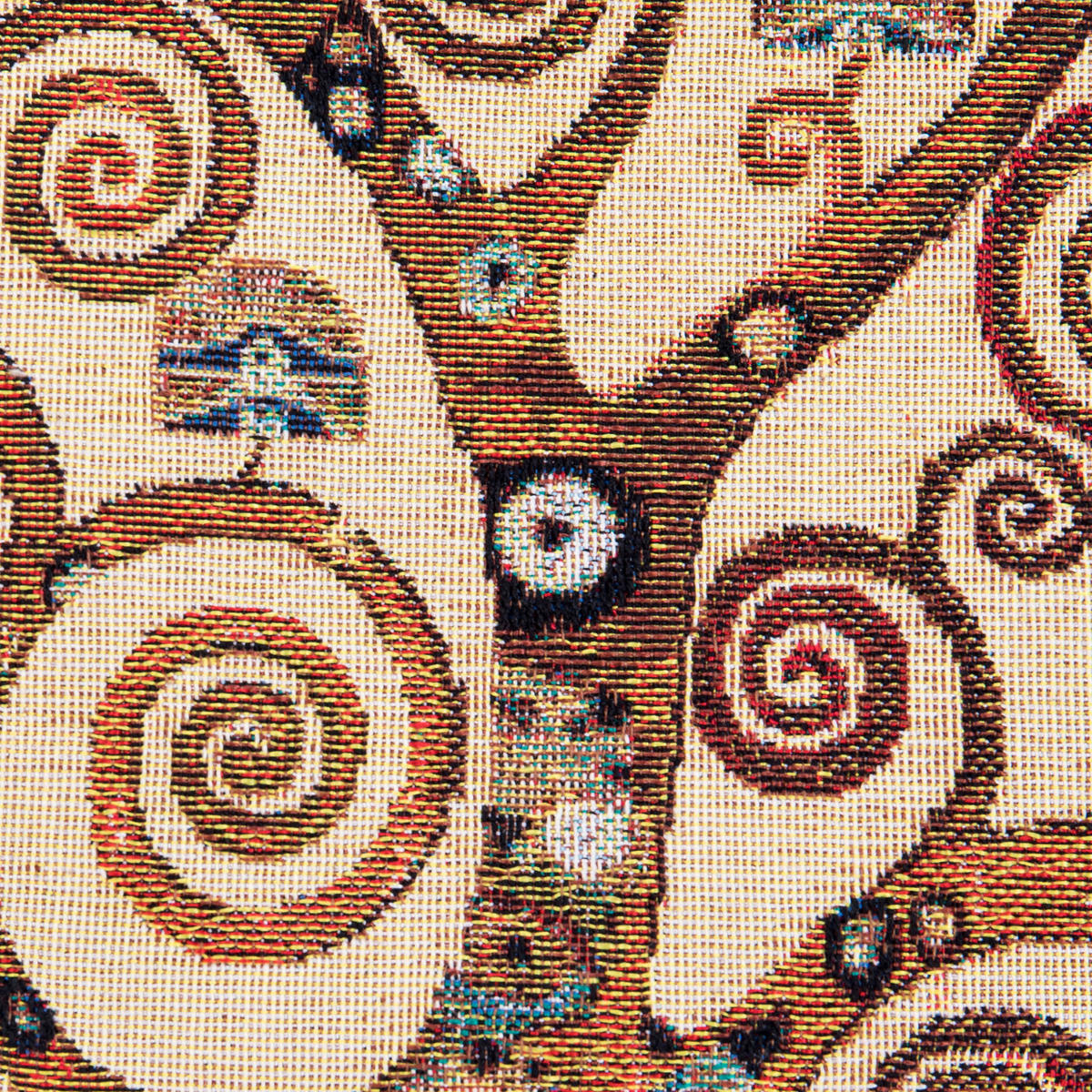 KOSMETIKTASCHE Gustav Klimt - Der Lebensbaum, Textil, Bunt - Multicolor, Textil (8/6/25cm) - Goebel